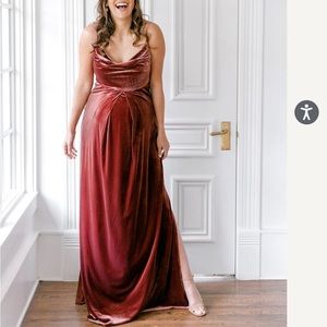 Revelry Skye Maternity Bridesmaid Dress